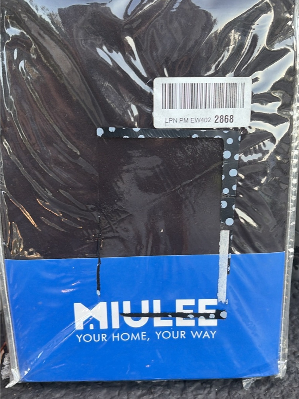 MIULEE Black Curtains